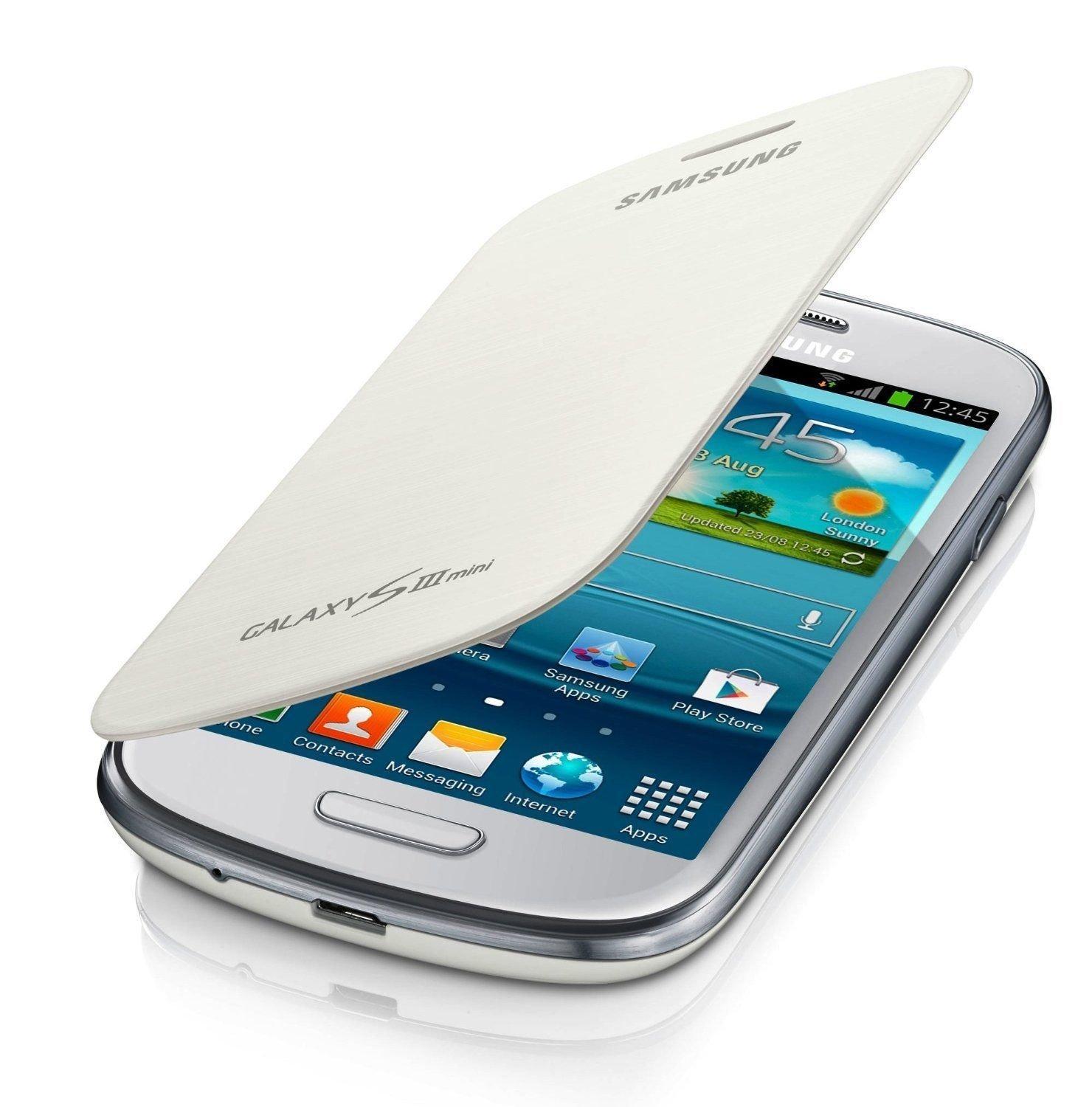 SAMSUNG Flip Cover do Samsung Galaxy S3 Mini Biały Etui - niskie ceny i  opinie w Media Expert