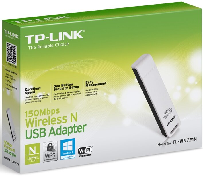 TP-LINK TL-WN721N Karta sieciowa - niskie ceny i opinie w Media Expert