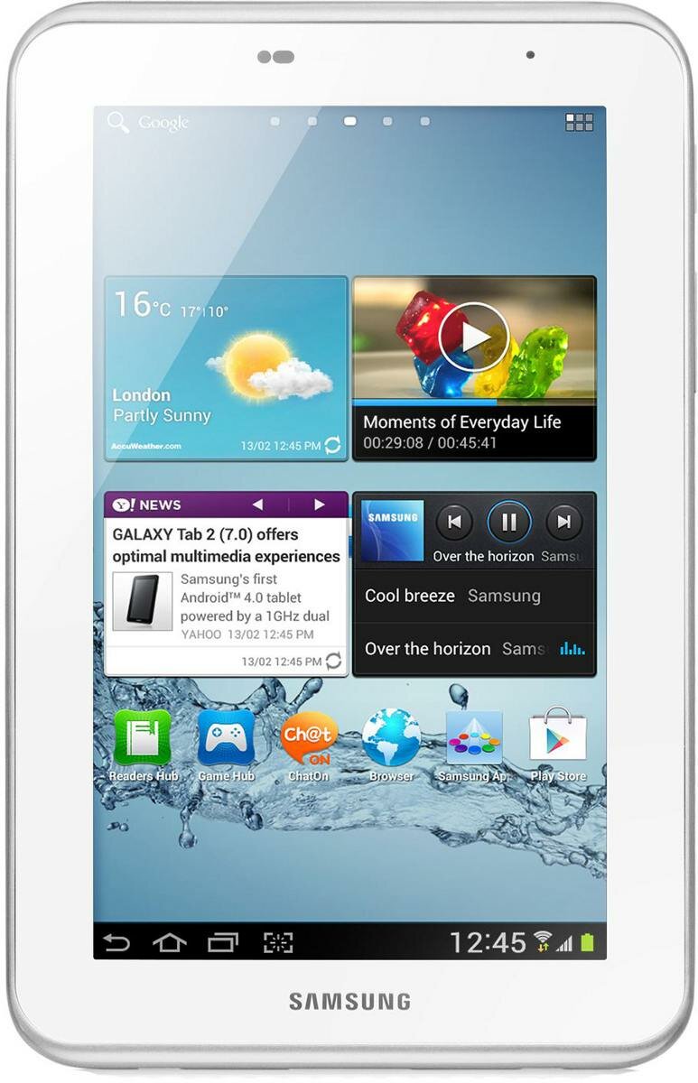 SAMSUNG Galaxy Tab 2 7" 1/8 GB 3G Wi-Fi Biały Tablet - niskie ceny i opinie  w Media Expert