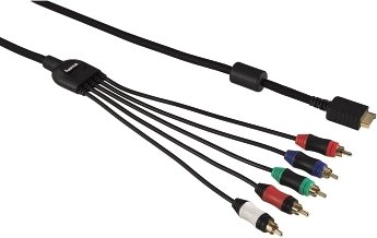 HAMA Kabel połączeniowy Component HD + 2XCinch Audio do konsoli PS3 HQ  Akcesorium - niskie ceny i opinie w Media Expert