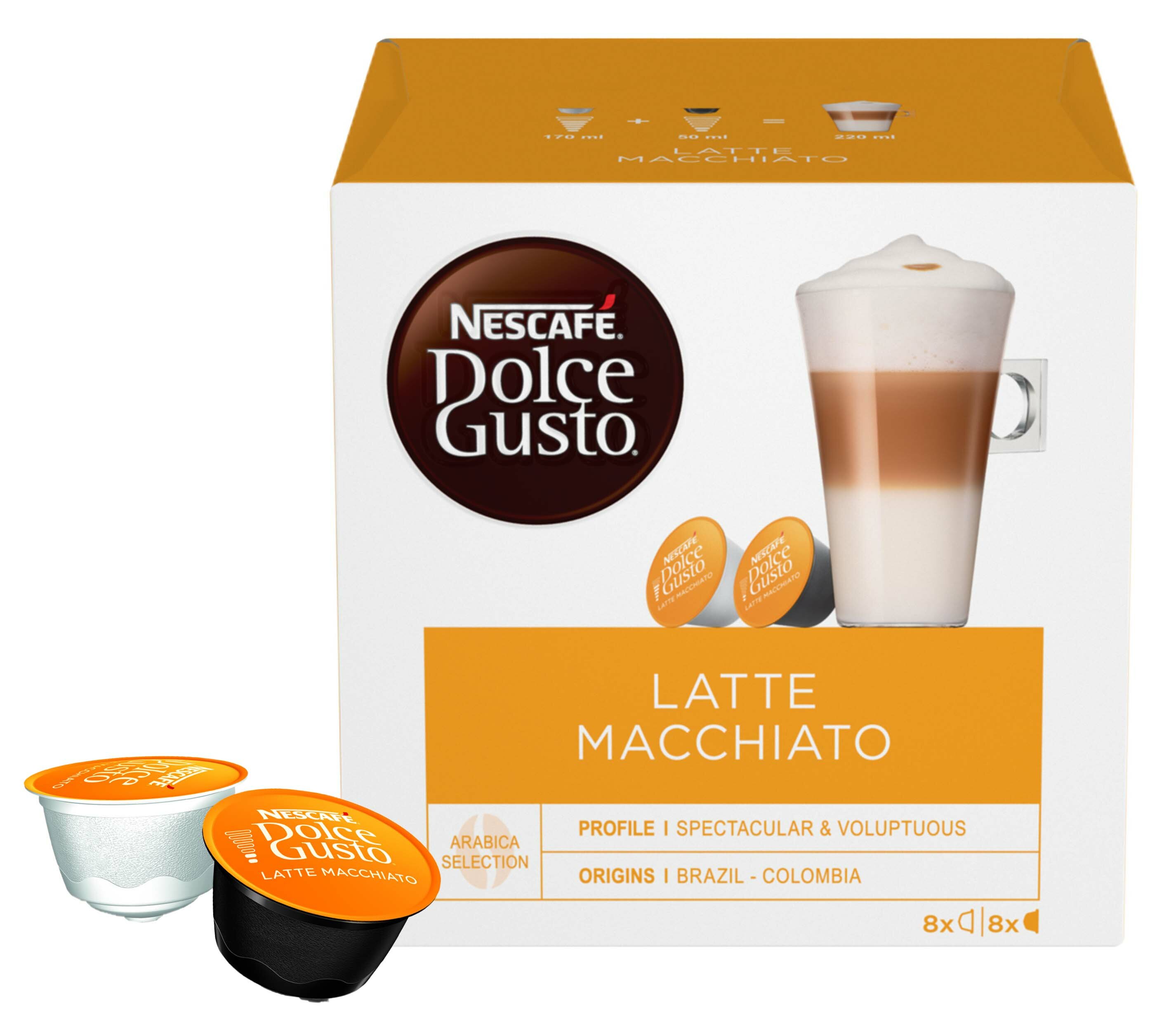 Kapsułki NESCAFE Dolce Gusto Latte Macchiato - niskie ceny i opinie w Media  Expert