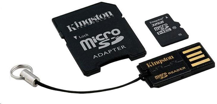 KINGSTON microSD 32GB + czytnik USB Karta pamięci - niskie ceny i opinie w Media  Expert