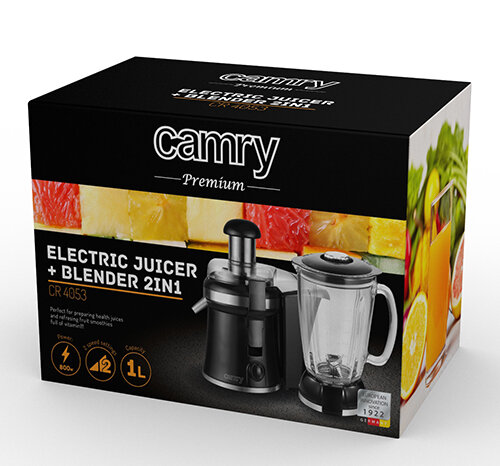 CAMRY CR 4053 + Blender Sokowirówka - niskie ceny i opinie w Media Expert