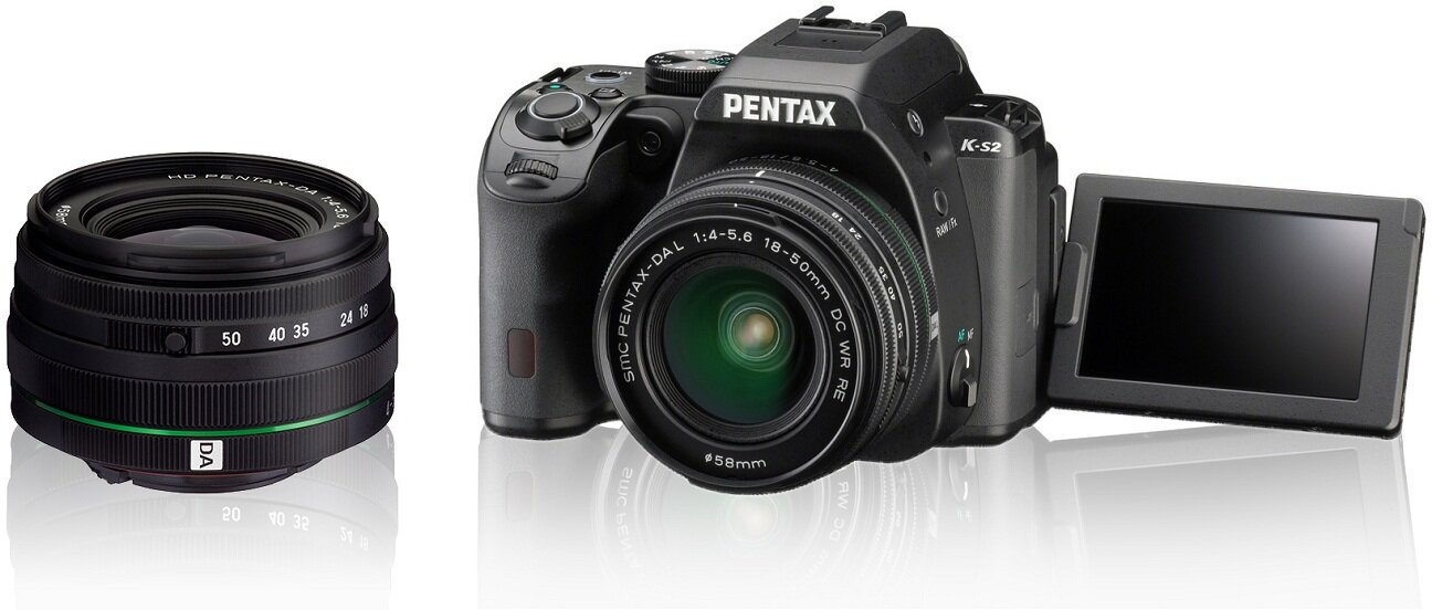 PENTAX K-S2 + Obiektyw 18-50 mm WR Aparat - niskie ceny i opinie w Media  Expert