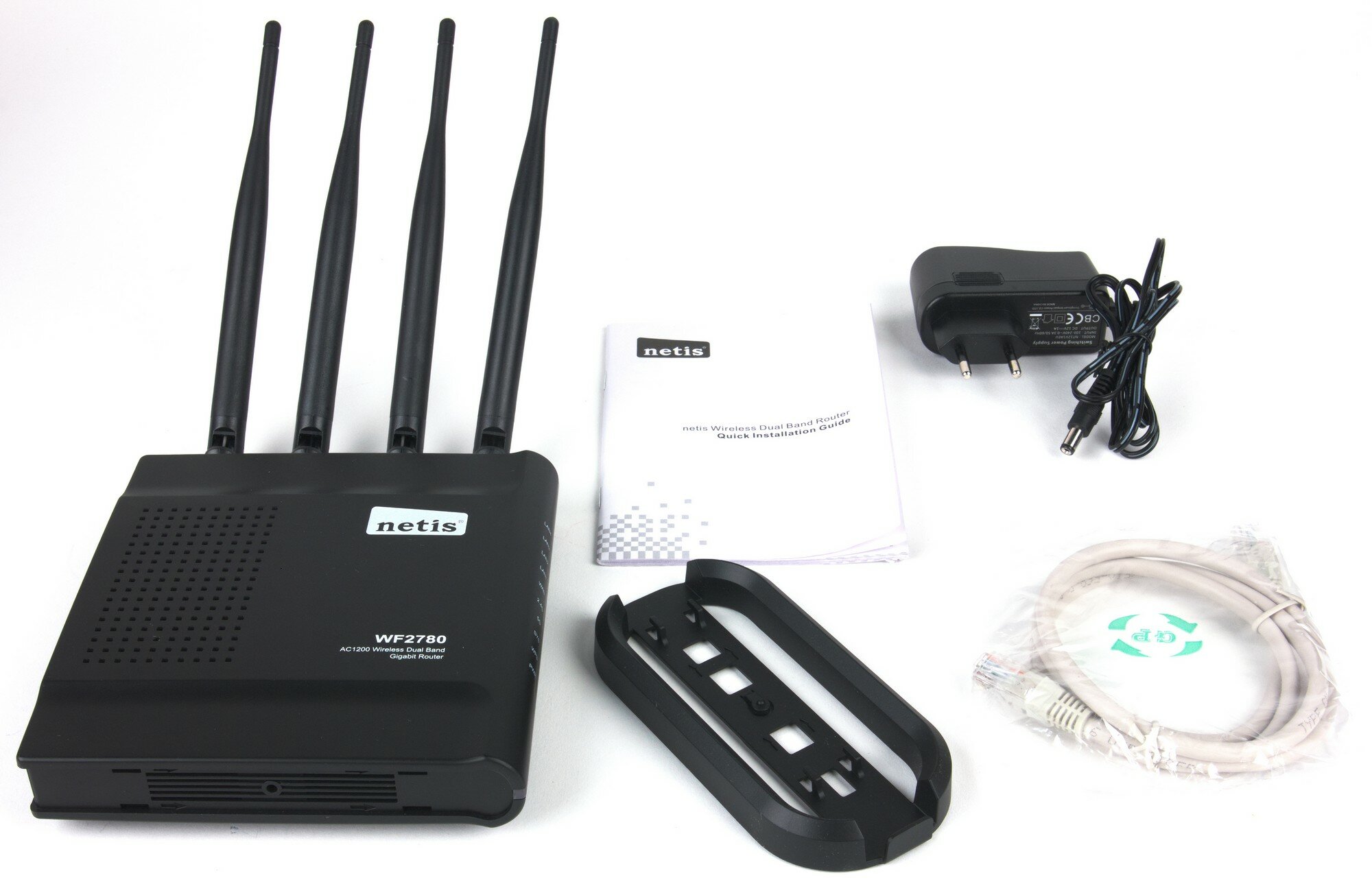 NETIS WF2780 DSL WiFi AC/1200 Dual Band Router - niskie ceny i opinie w  Media Expert