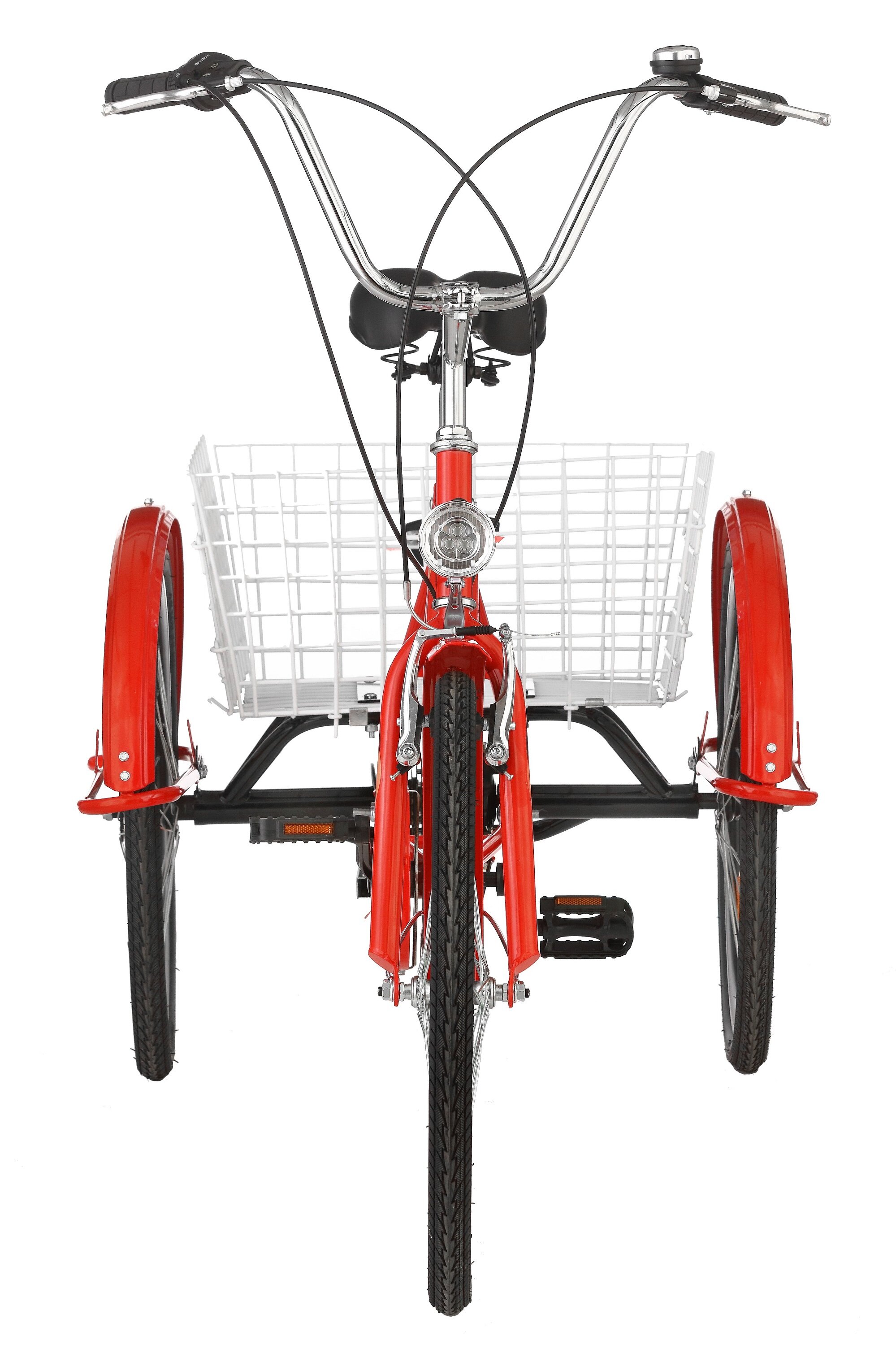 DAWSTAR Sewilla 6B 24 cale damski Czerwony Rower trójkołowy - niskie ceny i  opinie w Media Expert