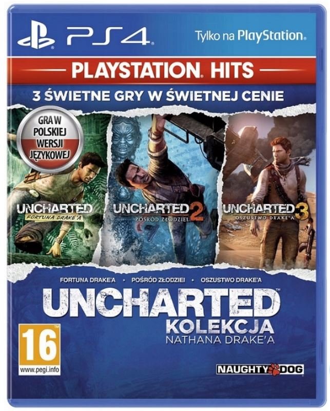 Uncharted: Kolekcja Nathana Drakea Gra PS4 (Kompatybilna z PS5) - niskie  ceny i opinie w Media Expert