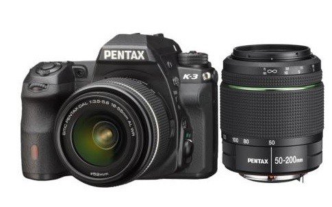 PENTAX K-3 + DAL 18-55WR + DA 50-200WR Aparat - niskie ceny i