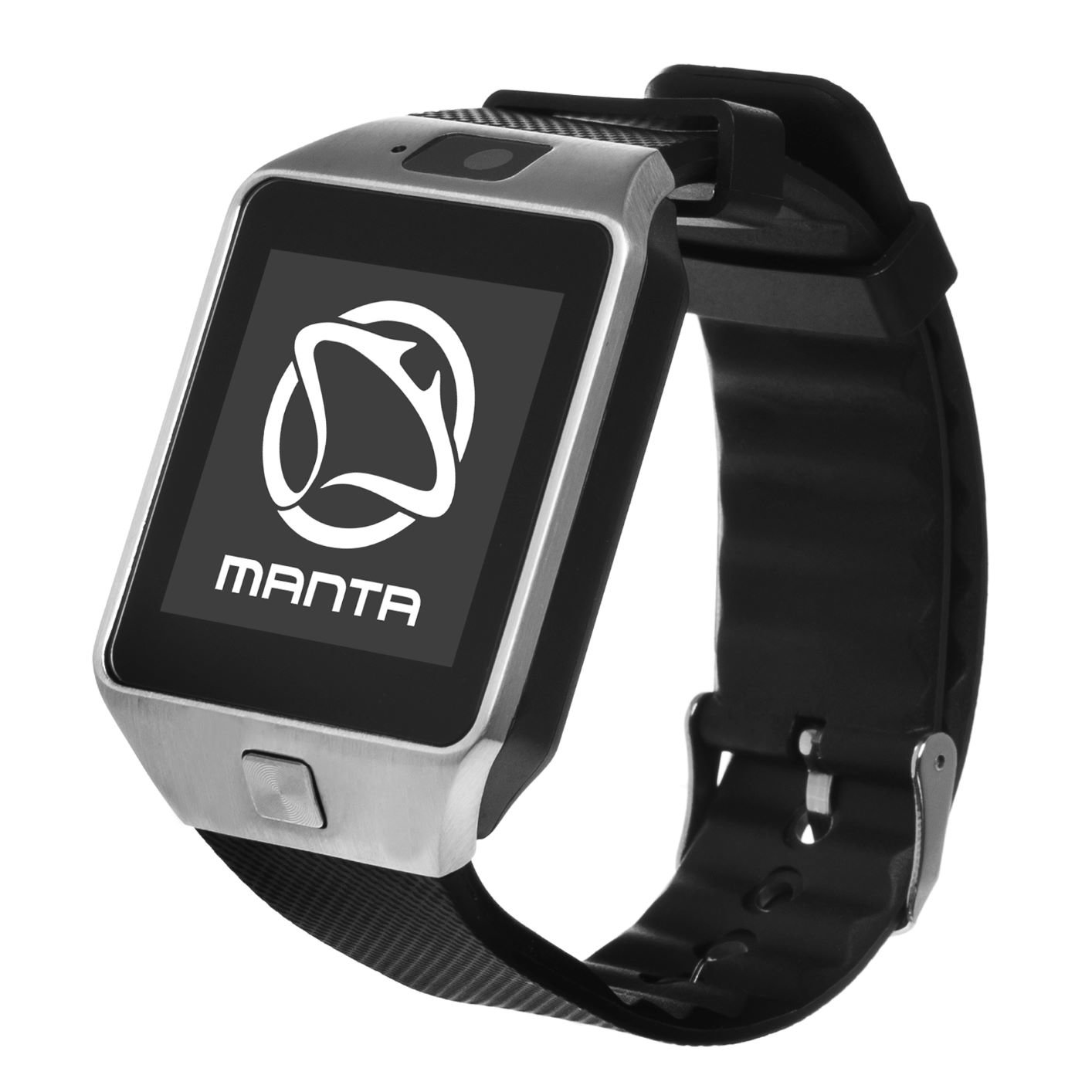 MANTA MA427 Stalowy Smartwatch - niskie ceny i opinie w Media Expert