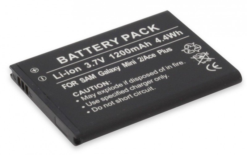 ANSMANN do Samsung Galaxy Mini 2 Ace Plus (1200 mAh) Bateria - niskie ceny  i opinie w Media Expert