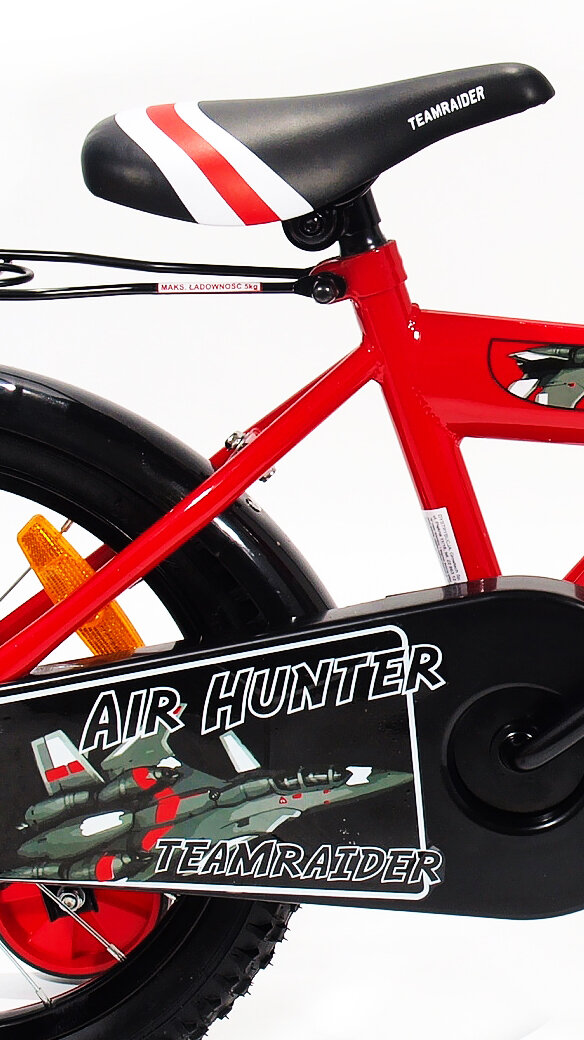 Rower TEAMRAIDER Air Hunter 16 Czerwony - niskie ceny i opinie w Media  Expert