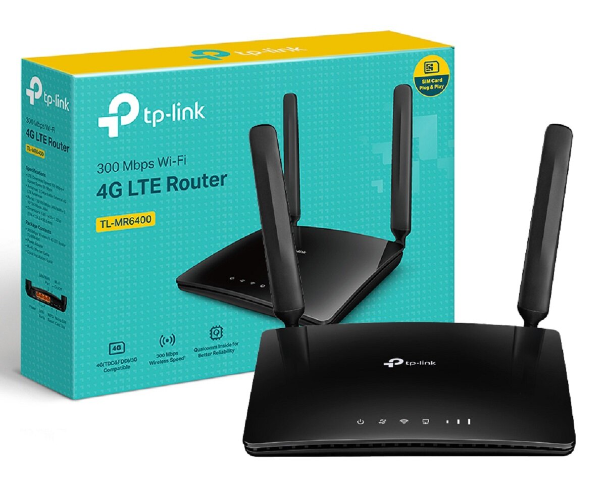 TP-LINK TL-MR6400 LTE Router - niskie ceny i opinie w Media Expert