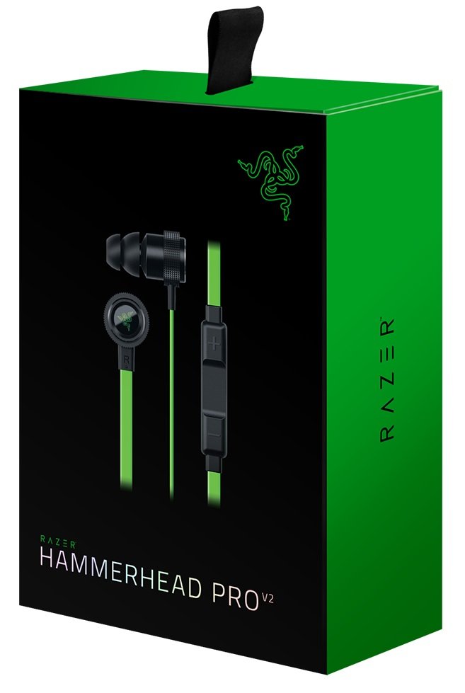 RAZER Hammerhead Pro V2 Słuchawki - niskie ceny i opinie w Media Expert