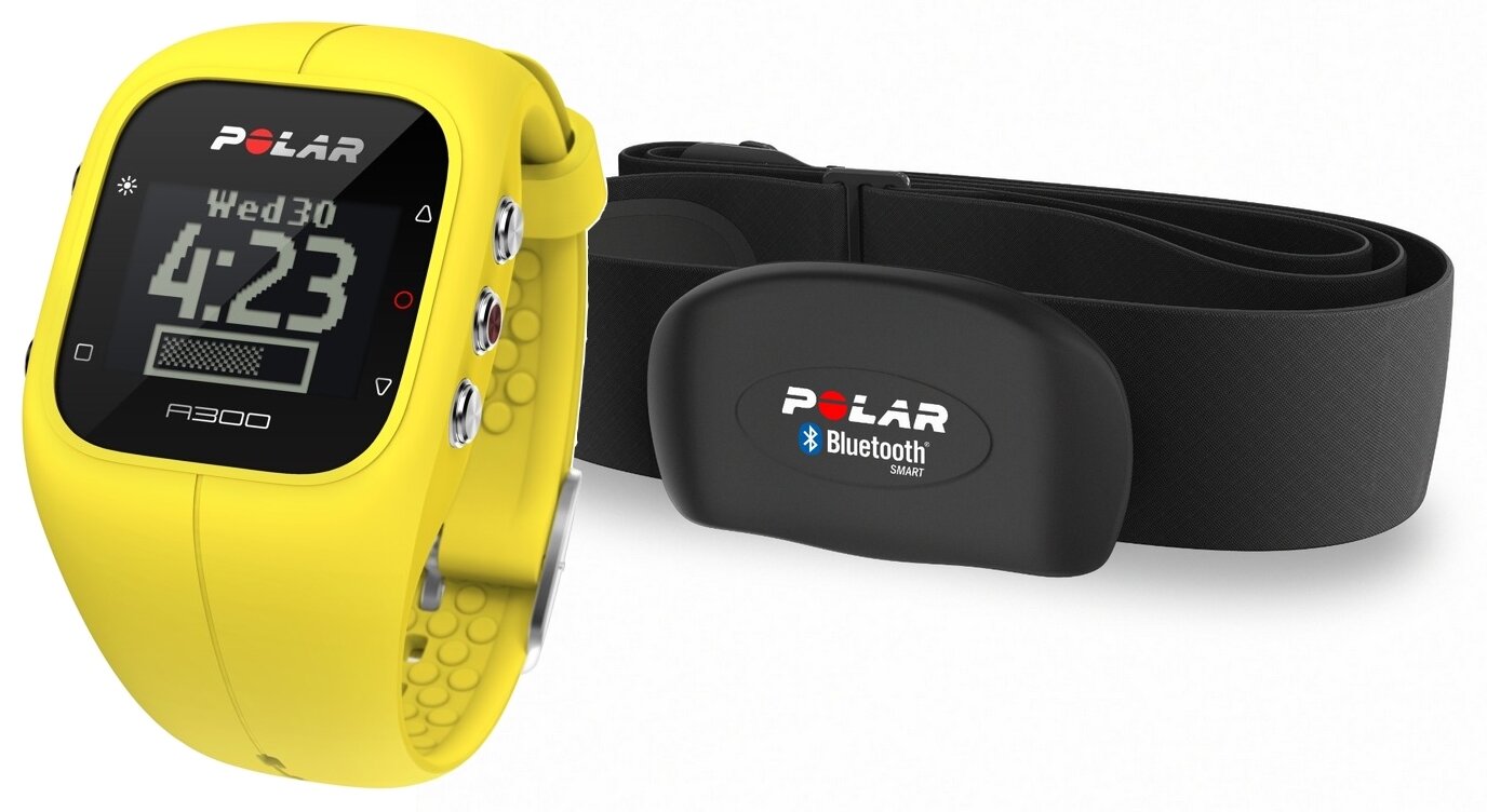POLAR A300 HR Żółty Zegarek sportowy - niskie ceny i opinie w Media Expert