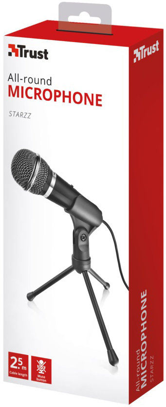 TRUST Starzz All-round Microphone Mikrofon - niskie ceny i opinie w Media  Expert