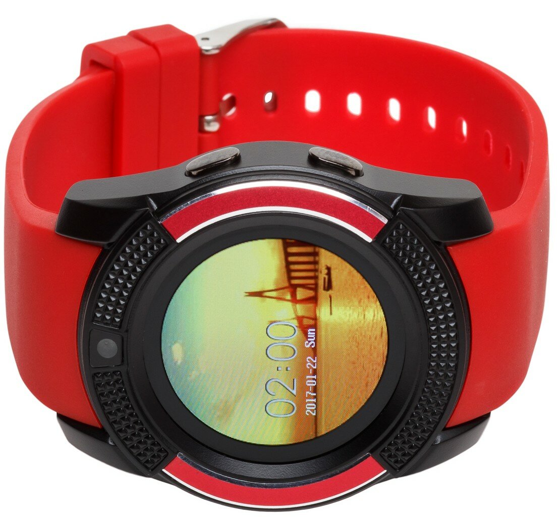 GARETT G11 Czerwony Smartwatch - niskie ceny i opinie w Media Expert