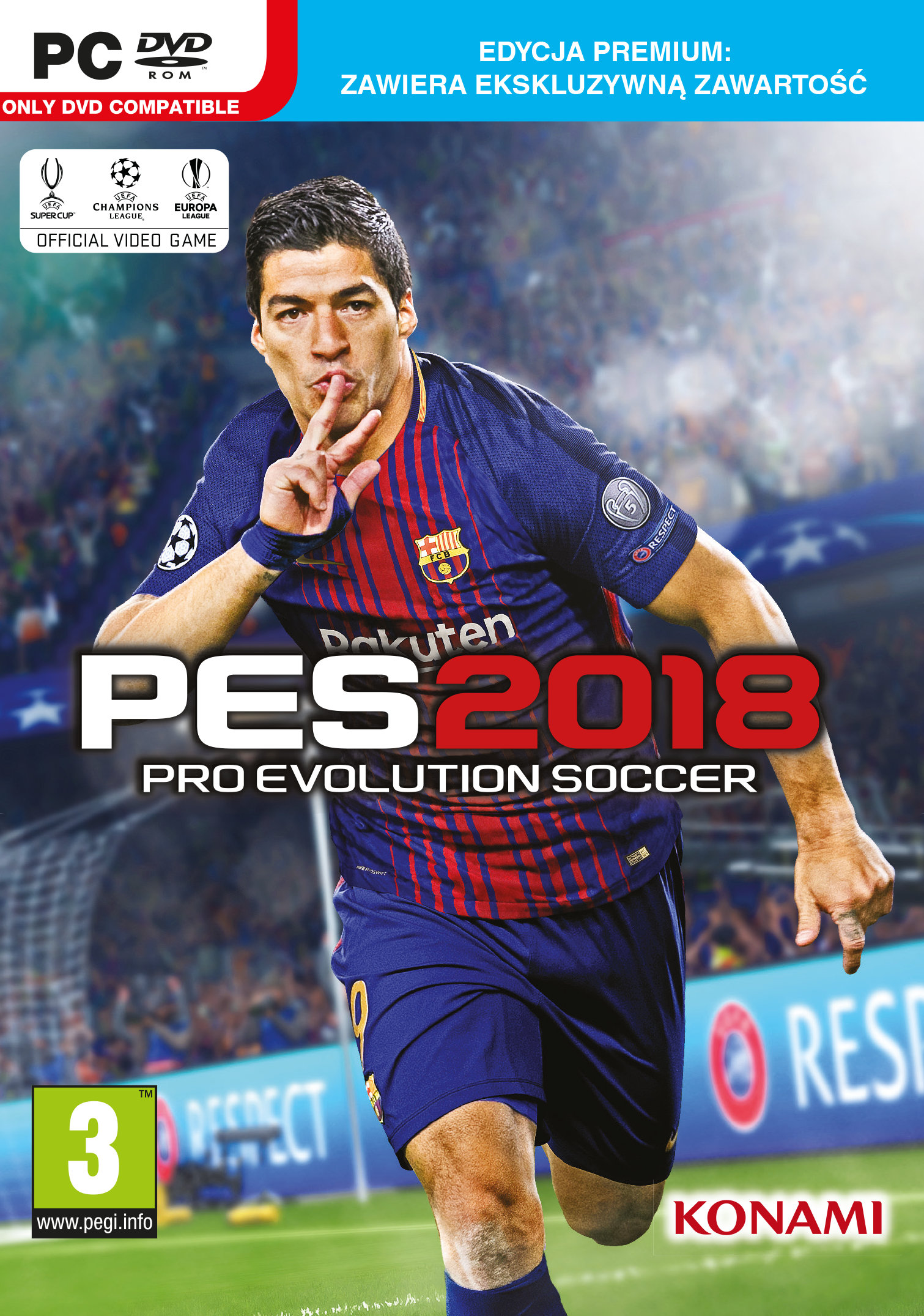 Pro Evolution Soccer 2018 - Edycja Premium Gra PC - niskie ceny i opinie w  Media Expert