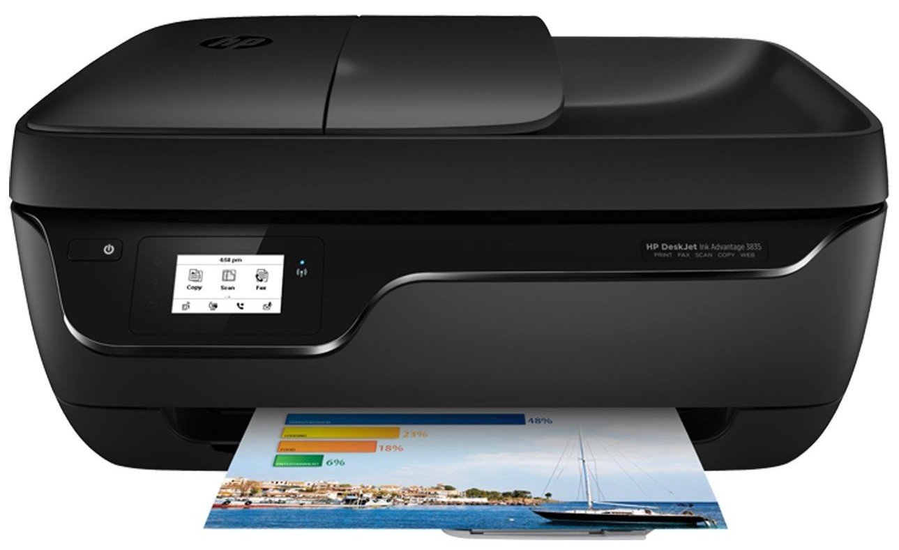 HP Deskjet Ink Advantage 3835 Wi-Fi Atrament Kolor Urządzenie  wielofunkcyjne - niskie ceny i opinie w Media Expert