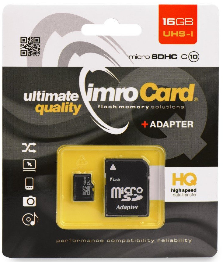IMRO microSD 16GB Karta pamięci - niskie ceny i opinie w Media Expert
