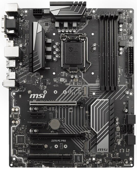 MSI Z370 PC PRO Płyta główna - niskie ceny i opinie w Media Expert