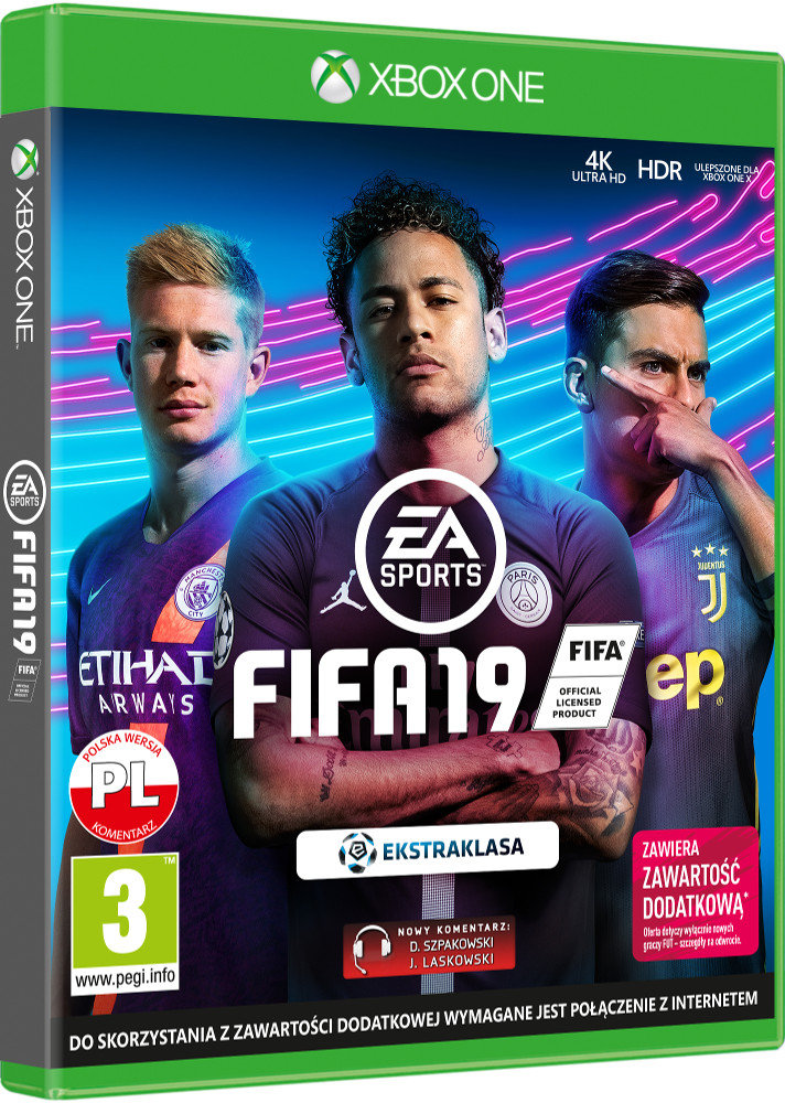 FIFA 19 Gra XBOX ONE (Kompatybilna z Xbox Series X) - niskie ceny i opinie  w Media Expert