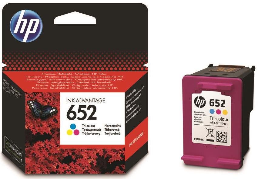 HP 652 Kolorowy 5 ml F6V24AE Tusz - niskie ceny i opinie w Media Expert