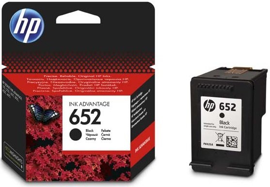 HP 652 Czarny 6 ml F6V25AE Tusz - niskie ceny i opinie w Media Expert