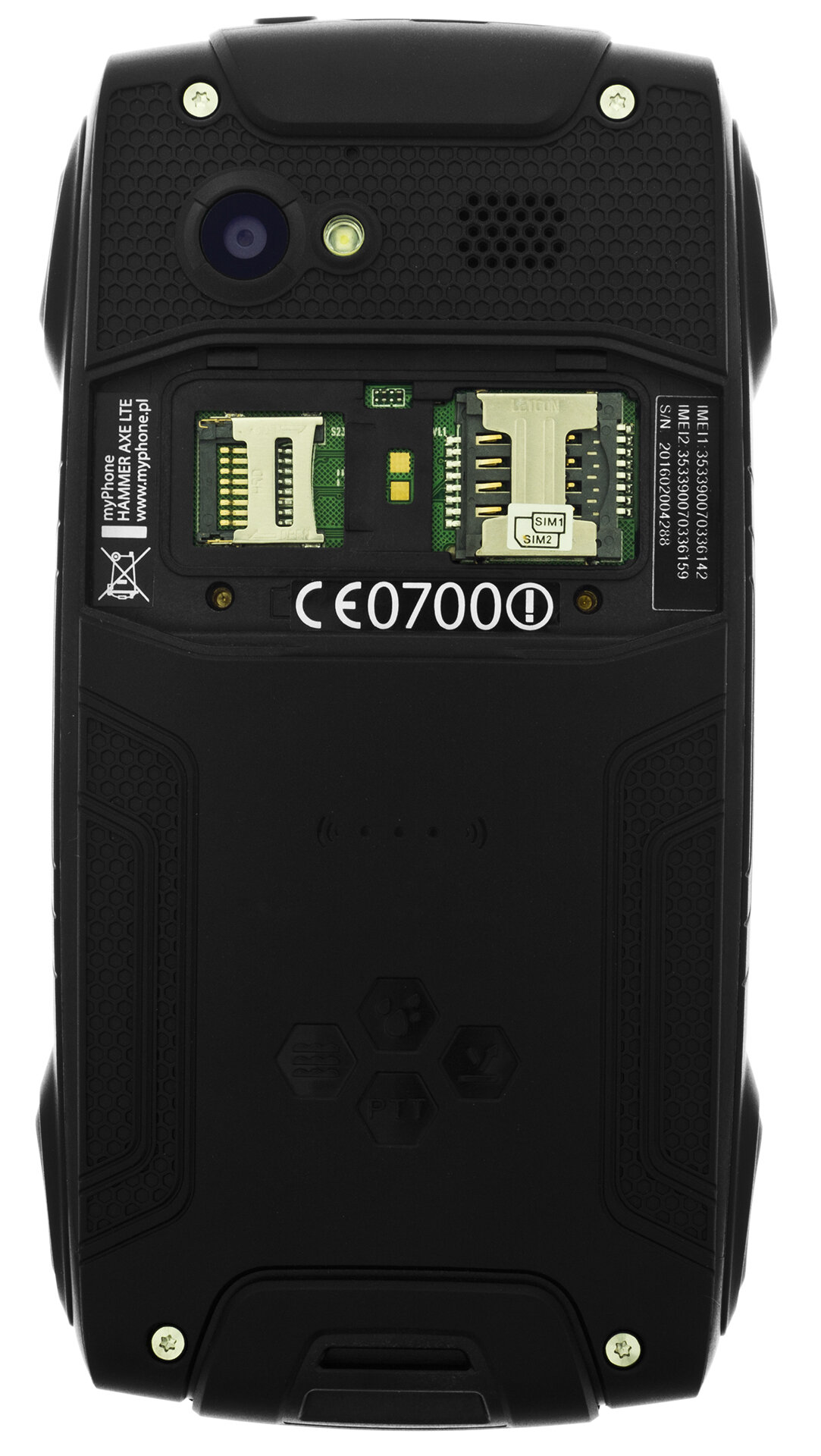 HAMMER Axe 2/16GB 4.5" Czarny Smartfon - niskie ceny i opinie w Media Expert