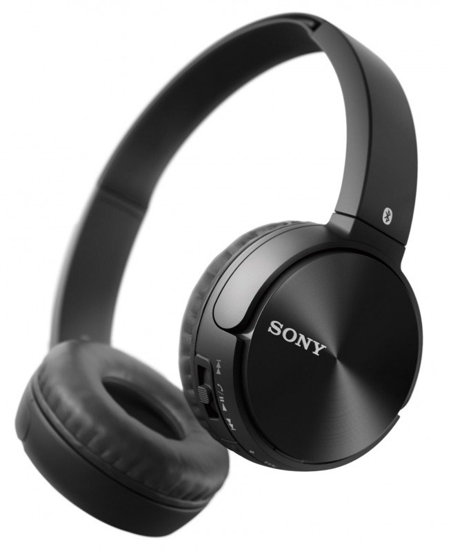 SONY MDR-ZX330BT z mikrofonem Czarny Słuchawki nauszne - niskie ceny i  opinie w Media Expert