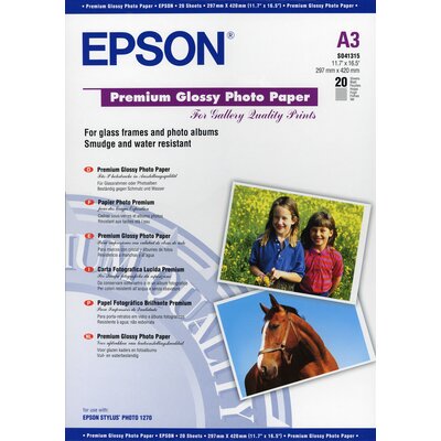 Фото - Папір Epson Papier fotograficzny  Premium Glossy A3 20 arkuszy 