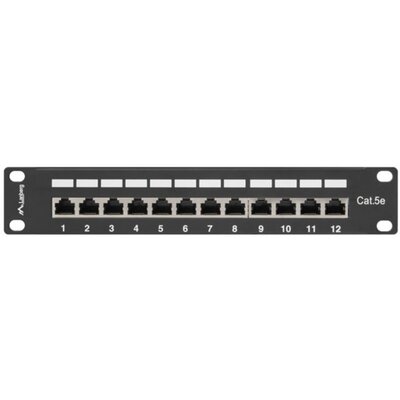 Фото - Опція для сервера Lanberg Patch panel  PPF5-9012-B 