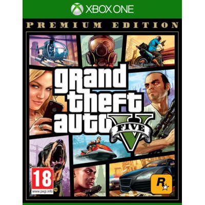 Фото - Гра Gianna Rose Atelier Grand Theft Auto V - Edycja Premium Gra XBOX ONE (Kompatybilna z Xbox Seri 