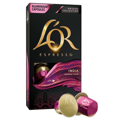 Zdjęcia - Kawa Pure Kapsułki L'OR Espresso  Origins India do ekspresu Nespresso 