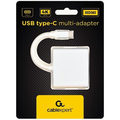 Zdjęcia - Czytnik kart pamięci / hub USB Cablexpert Hub  A-CM-HDMIF-02-SV 