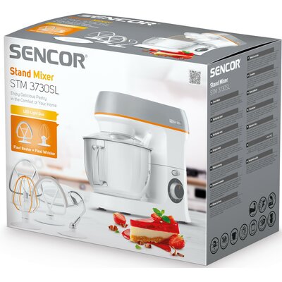 Фото - Кухонний комбайн Sencor Robot kuchenny planetarny  STM 3730SL-EUE3 1000W 