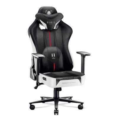 Fotel DIABLO CHAIRS X-Player 2.0 (L) Biało-czarny