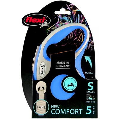 Фото - Інше для собак Flexi Smycz  New Comfort S  Niebiesko-biały (5 m - 15 kg)