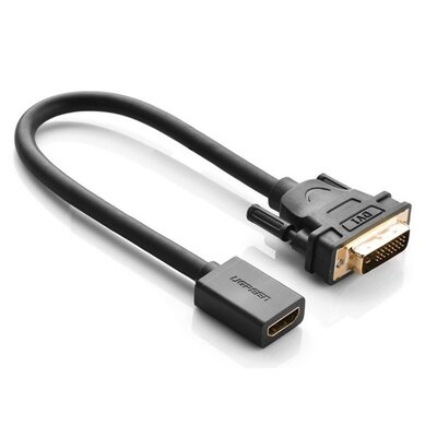 Фото - Кабель Ugreen Adapter DVI - HDMI  0.15 m DVI - HDMI 15 cm 