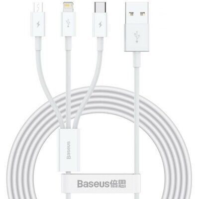 Фото - Кабель BASEUS Kabel USB - USB - Lightning/USB-C/Micro USB  Superior Series CAMLTYS 