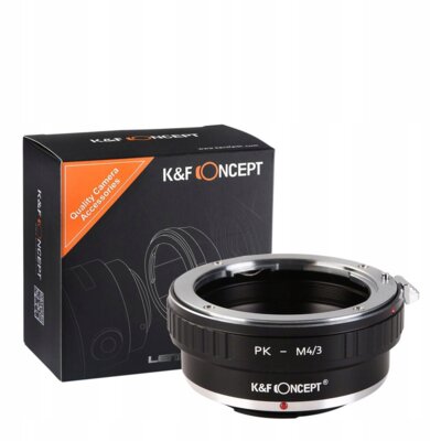 Zdjęcia - Pozostałe akcesoria fotograficzne K&F CONCEPT Adapter  KF06.089 PK-M4/3 