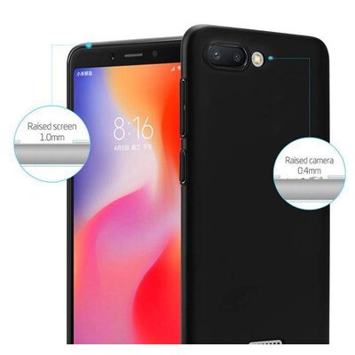 Zdjęcia - Etui CRONG   Smooth Skin do Xiaomi Redmi 6A Czarny 