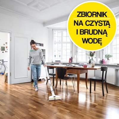 Zdjęcia - Odkurzacz Karcher Mop elektryczny  EWM 2 Premium 1.056-350.0  (Bezprzewodowy)