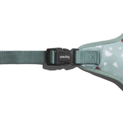 Фото - Нашийник AiR Szelki ZEE DOG Terrazo Green  Mesh XS 