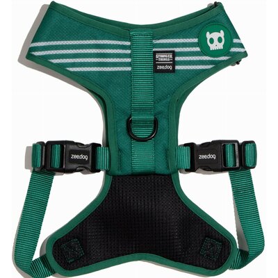 Zdjęcia - Obroża AiR Szelki ZEE DOG  Mesh Adjustable Stranger Things S Zielony Adjustable Ai 