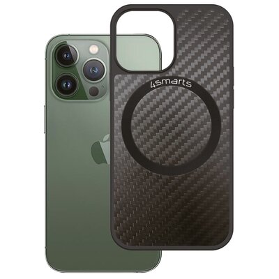 Фото - Чохол 4smarts Etui  Carbon Case Ultimag do Apple iPhone 14 Pro Max Czarny 