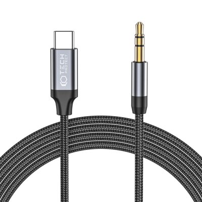 Фото - Кабель Tech-Protect Kabel Jack 3.5 mm - USB-C  UltraBoost 1 m 