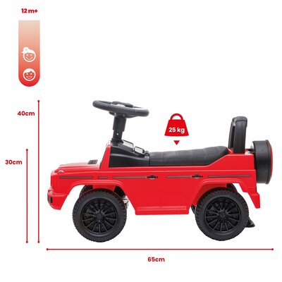 Zdjęcia - Jeździk pchacz Sun Baby Jeździk  Mercedes Benz G350D Czerwony 