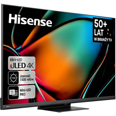 Telewizor HISENSE 55U8KQ 55" MINILED 4K 144 Hz VIDAA Dolby Atmos Dolby Vision HDMI 2.1