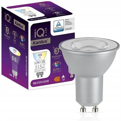 Фото - Лампочка Kanlux Żarówka LED  IQ-LED 6.5W GU10 IQ-LED GU10 6.5W-NW 