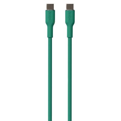 Фото - Кабель PURO Kabel USB Typ-C - USB Typ-C  Icon Soft Cable 1.5 m Zielony 